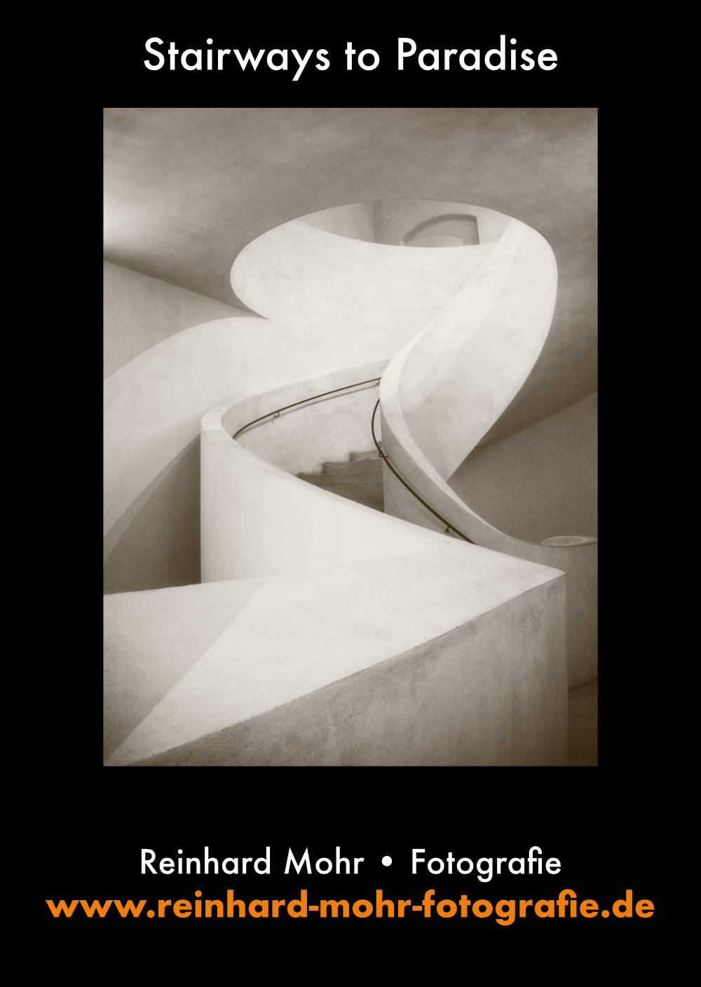 Fotografie meiner Treppe Escher f&uuml;r die Fotoausstellung Treppen &ndash; Stairways to Paradise