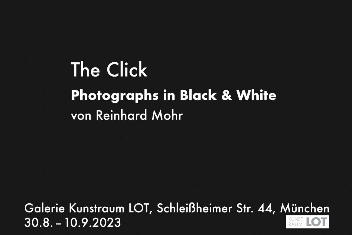 Fotografien in schwarzweiß von Reinhard Mohr, Fotografie, München, in der Galerie Kunstraum LOT in München